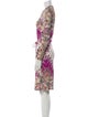 Etro Paisley Print Knee-Length Dress