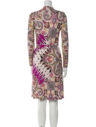 Etro Paisley Print Knee-Length Dress