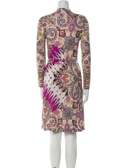 Etro Paisley Print Knee-Length Dress