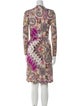 Etro Paisley Print Knee-Length Dress