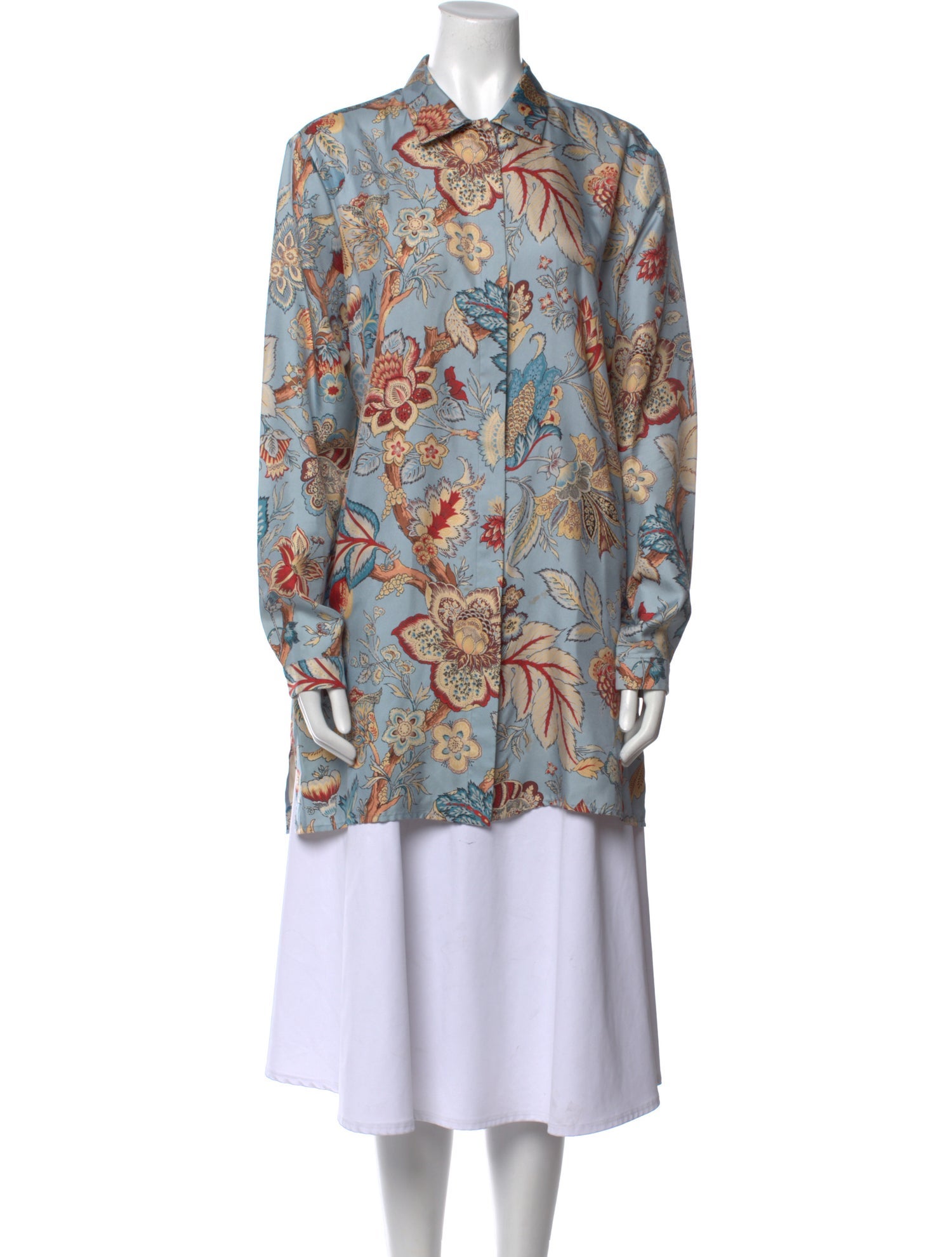 Etro Silk Printed Tunic