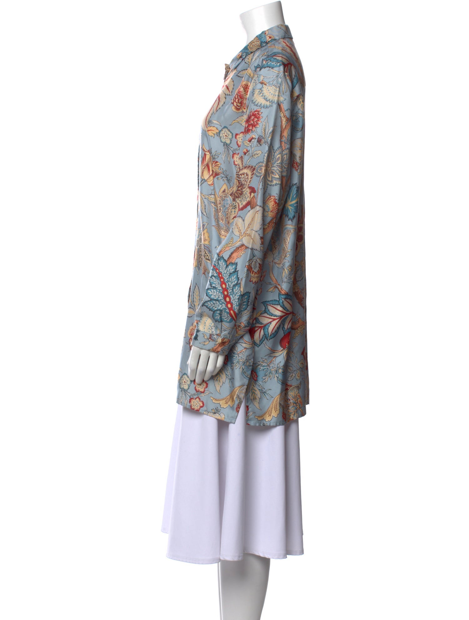 Etro Silk Printed Tunic