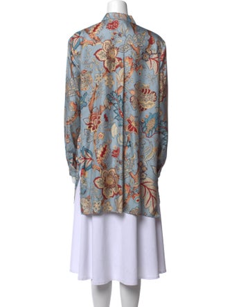 Etro Silk Printed Tunic