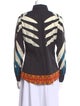 Etro Printed Mock Neck Sweatshirt