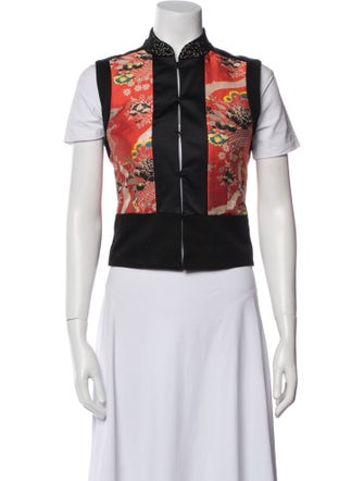 Etro Floral Print Vest