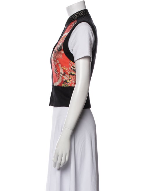 Etro Floral Print Vest
