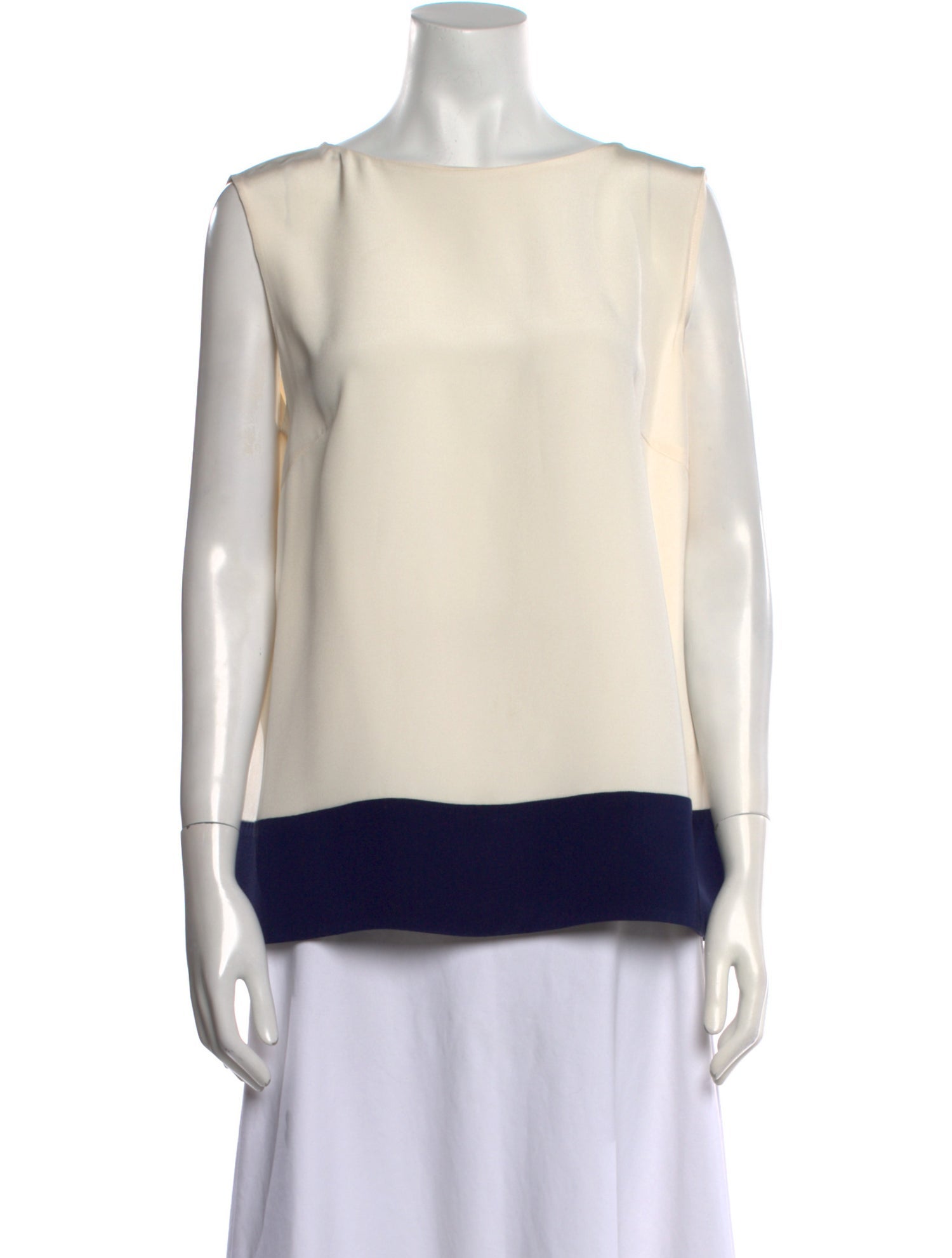 Etro Silk Colorblock Pattern Blouse w/ Tags