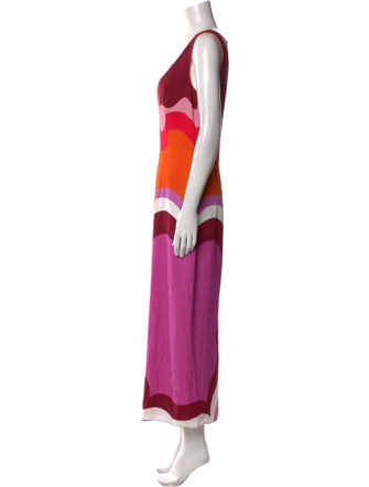 Etro Printed Long Dress