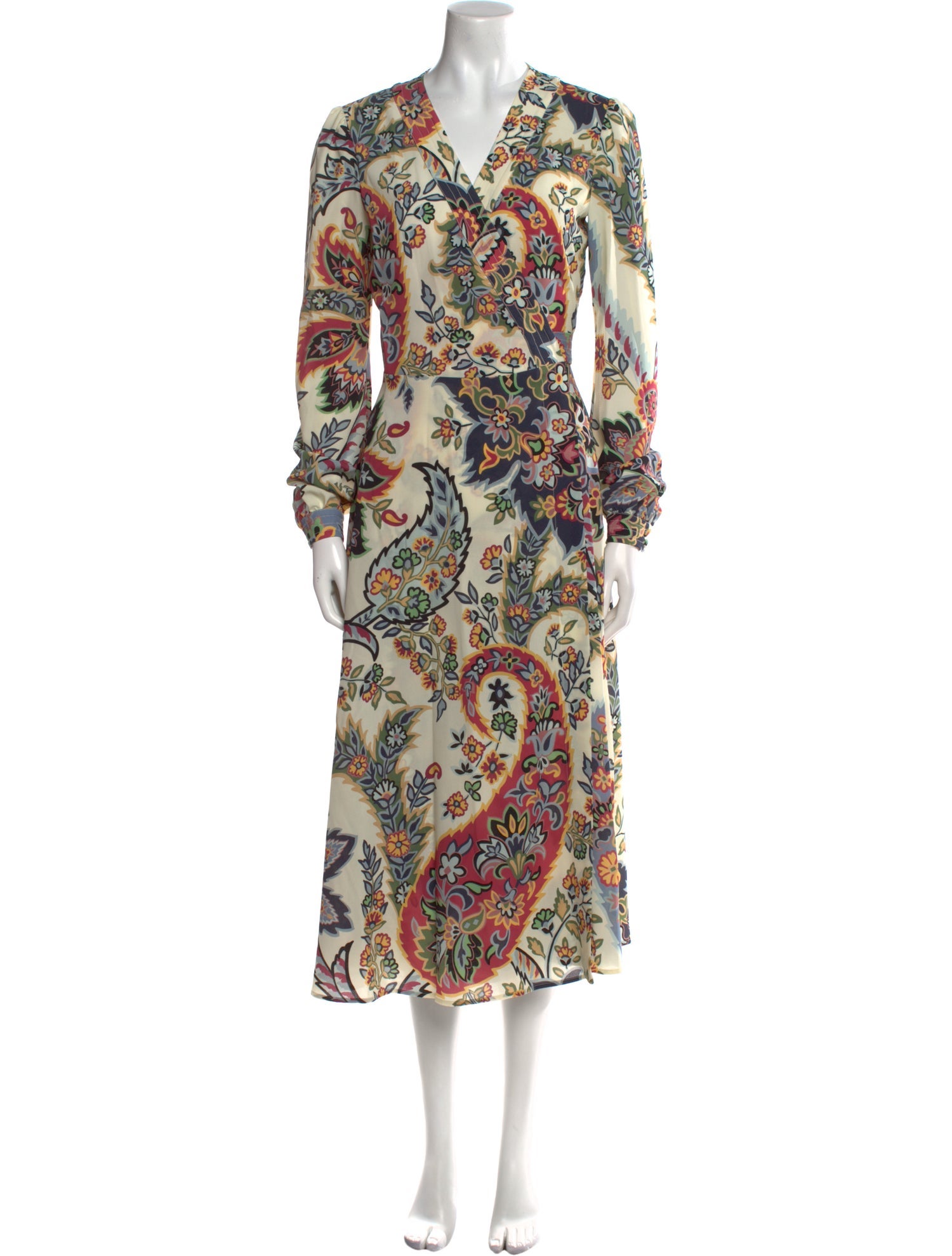 Etro Paisley Print Long Dress