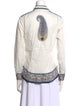 Etro Printed Long Sleeve Button-Up Top