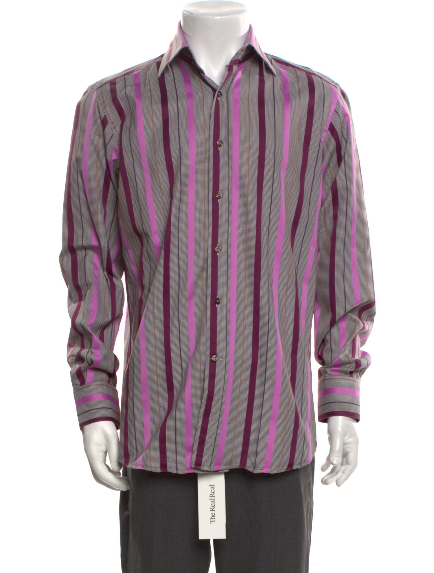 Etro Striped Long Sleeve Shirt