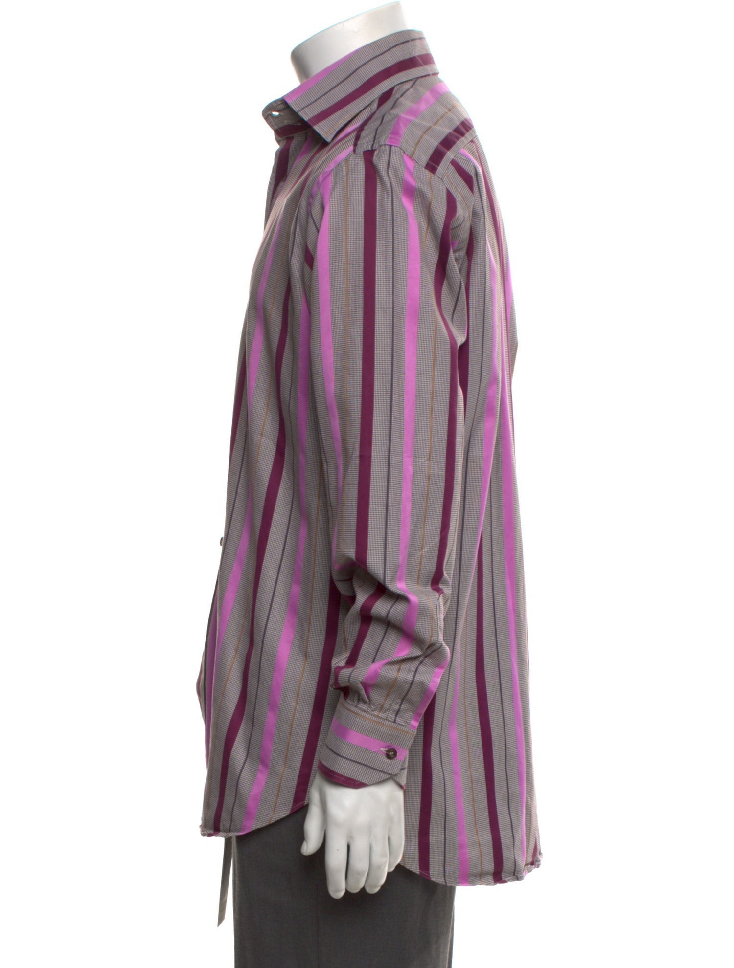 Etro Striped Long Sleeve Shirt