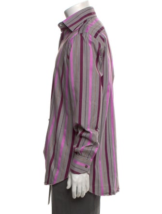 Etro Striped Long Sleeve Shirt