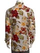 Etro Floral Print Long Sleeve Shirt