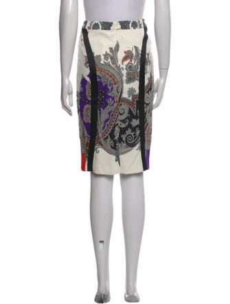 Etro Printed Knee-Length Skirt
