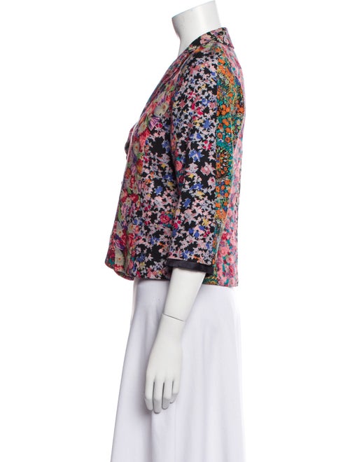 Etro Floral Print Blazer