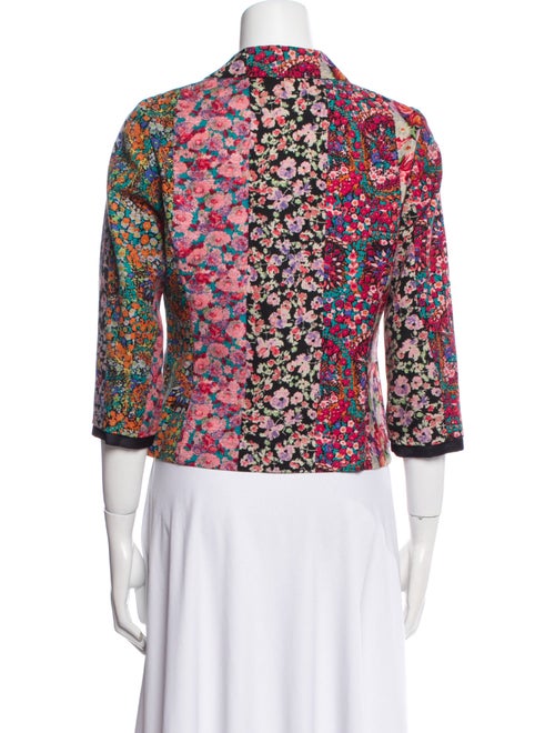 Etro Floral Print Blazer