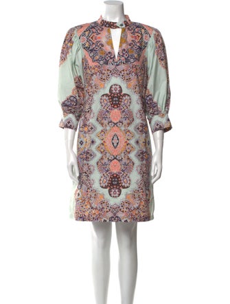 Etro Printed Mini Dress