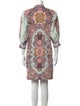 Etro Printed Mini Dress
