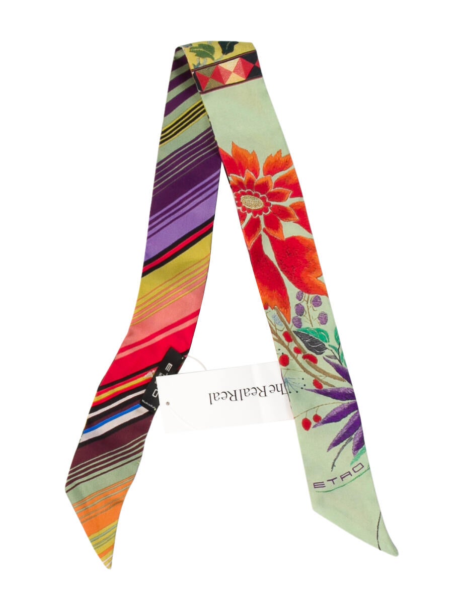 Etro Silk Printed Bandeau