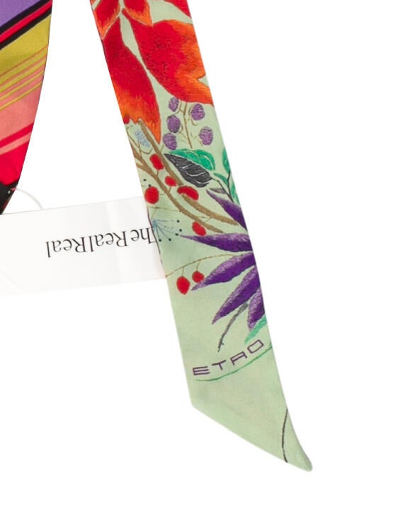 Etro Silk Printed Bandeau