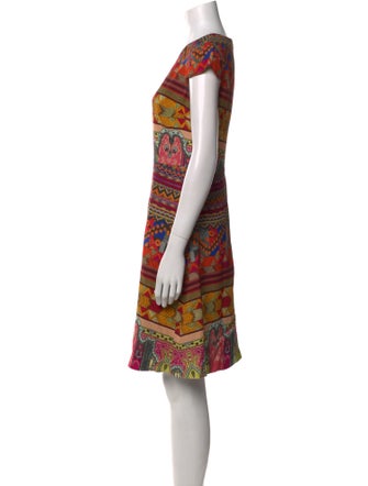 Etro Printed Knee-Length Dress