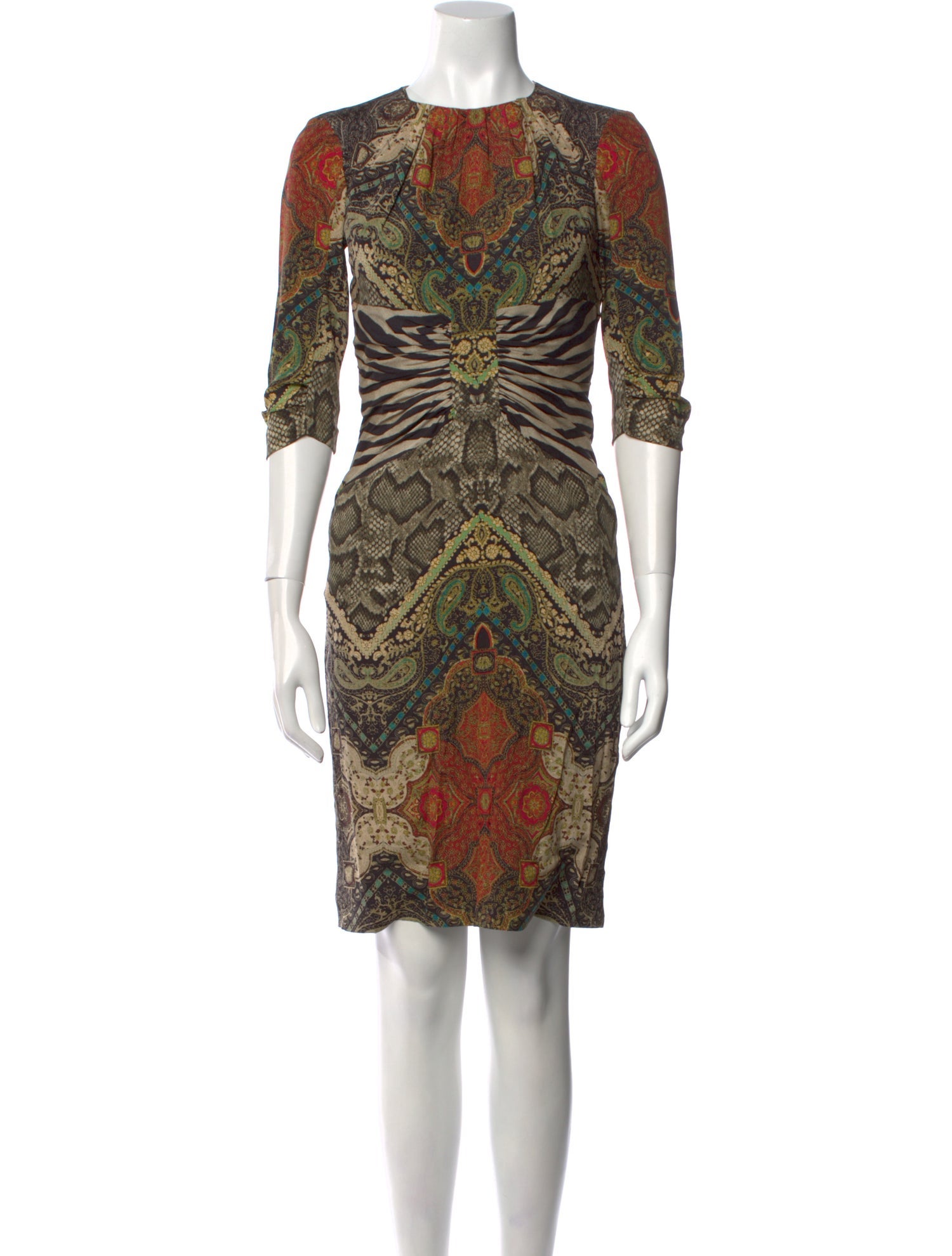Etro Silk Knee-Length Dress