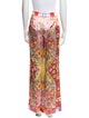 Etro Floral Print Wide Leg Pants