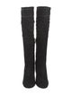 Etro Suede Embroidered Accent Boots