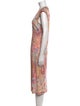 Etro Printed Midi Length Dress