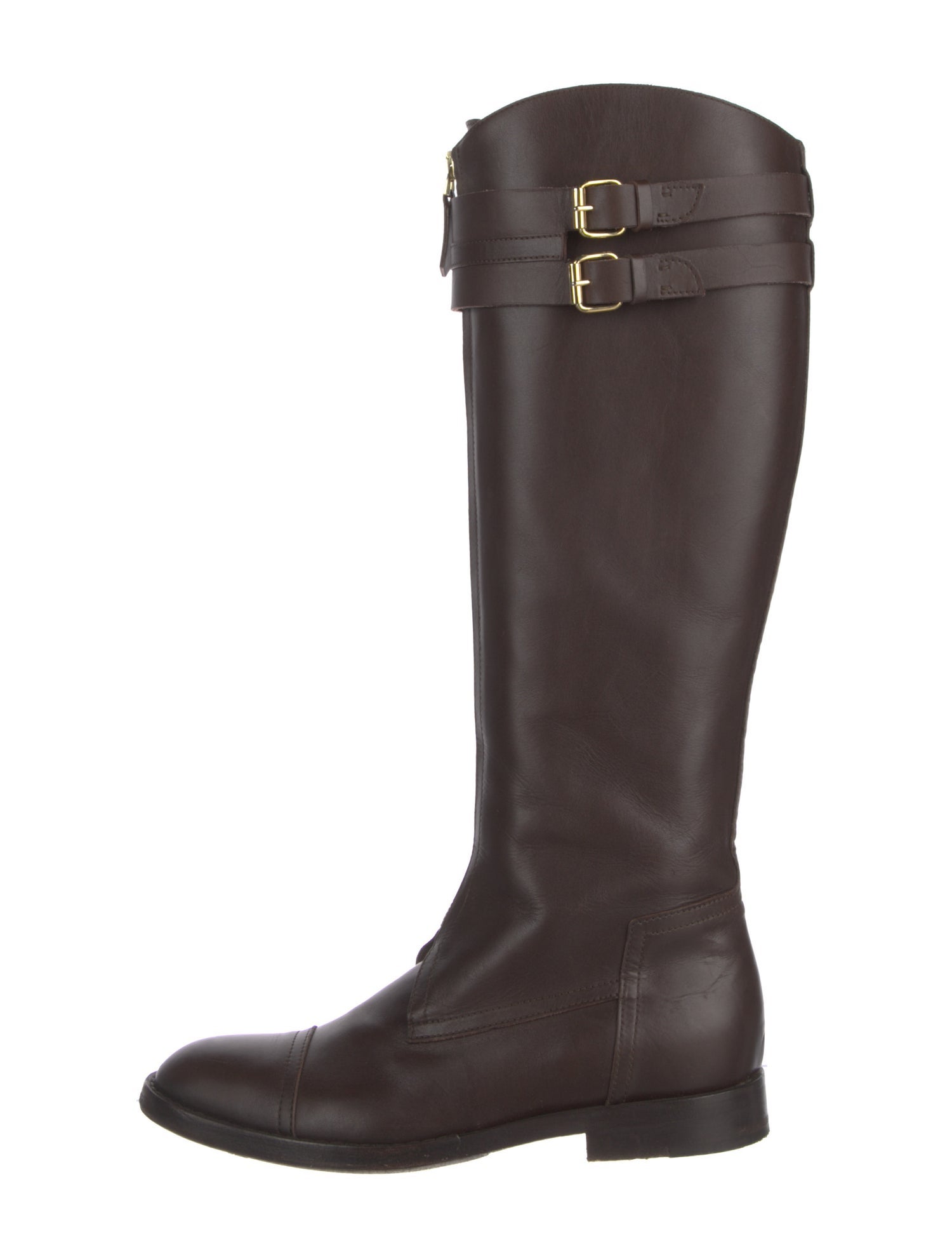 Etro Leather Riding Boots