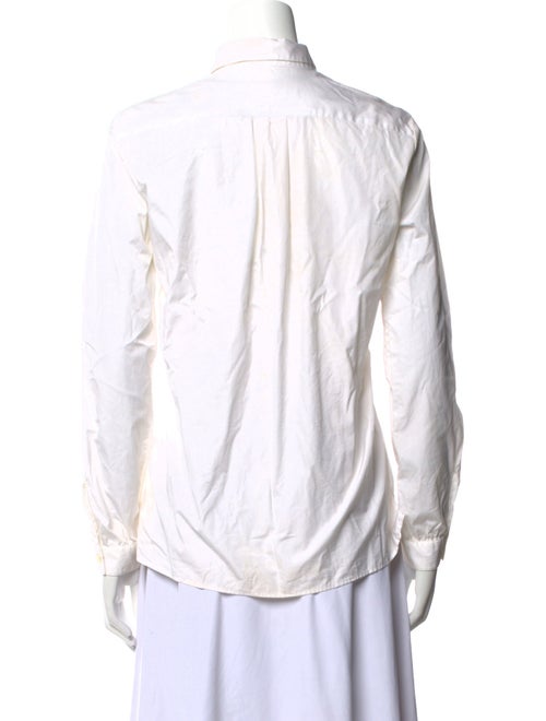 Etro Floral Print Long Sleeve Button-Up Top