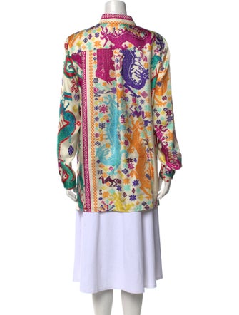 Etro Silk Printed Tunic