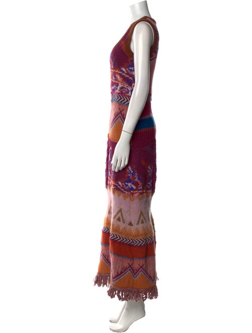 Etro Printed Long Dress