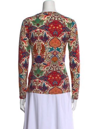 Etro Wool Printed Top