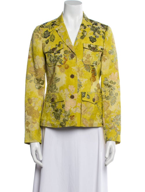 Etro Floral Print Blazer