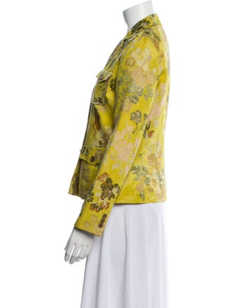 Etro Floral Print Blazer