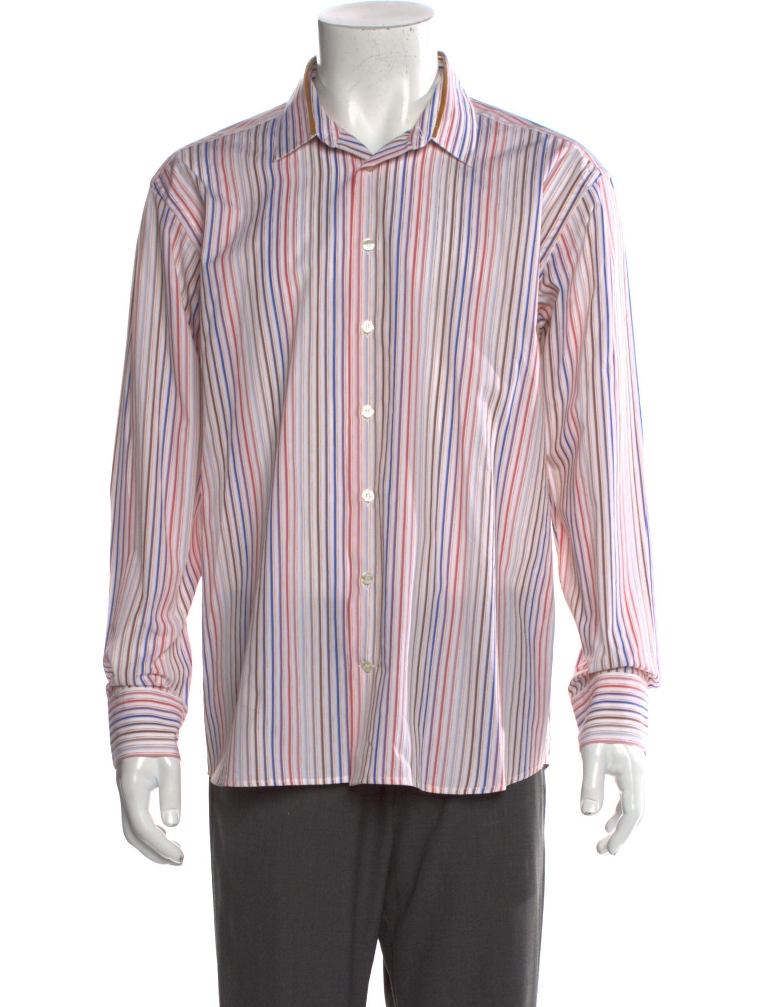 Etro Striped Long Sleeve Shirt