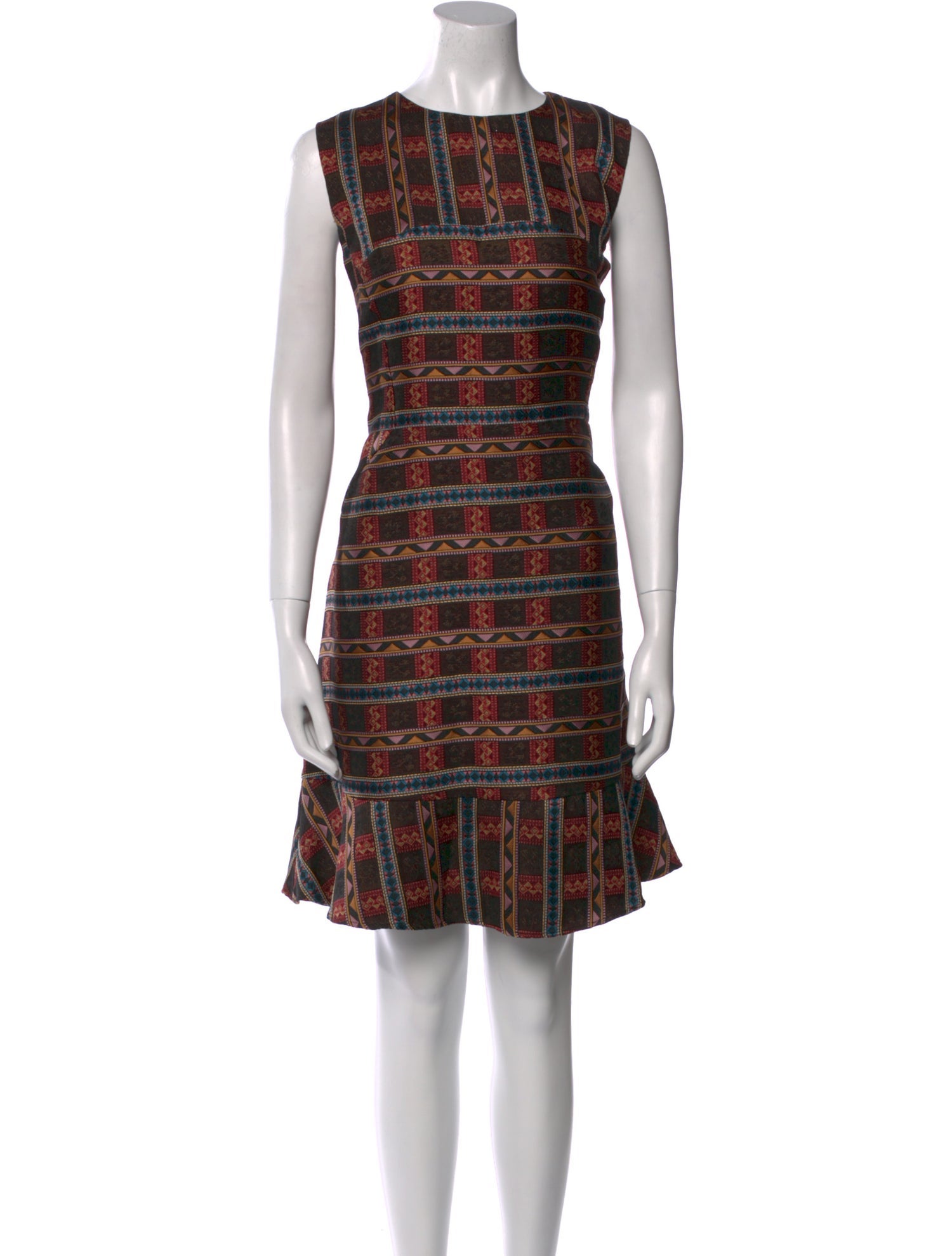 Etro Printed Knee-Length Dress