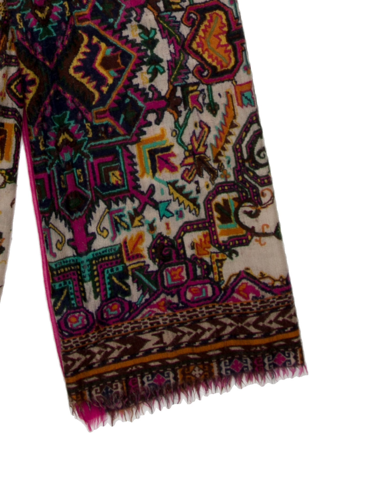 Etro Cashmere Printed Scarf