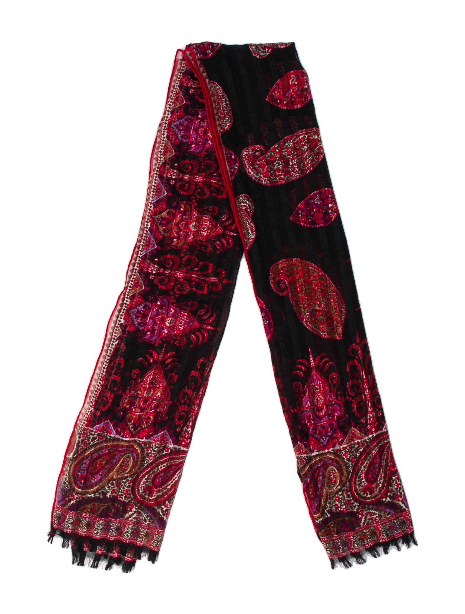 Etro Silk Printed Scarf