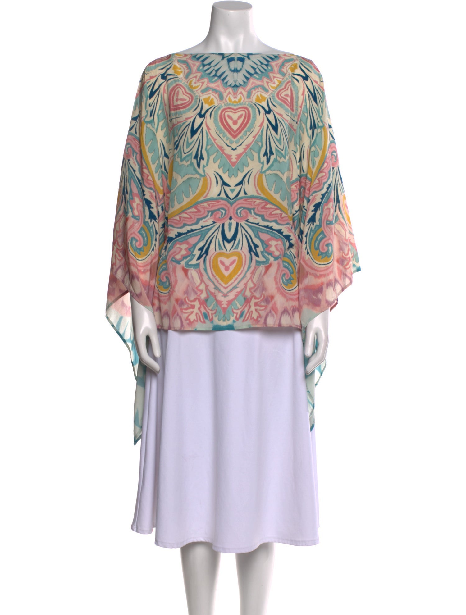 Etro Silk Printed Tunic