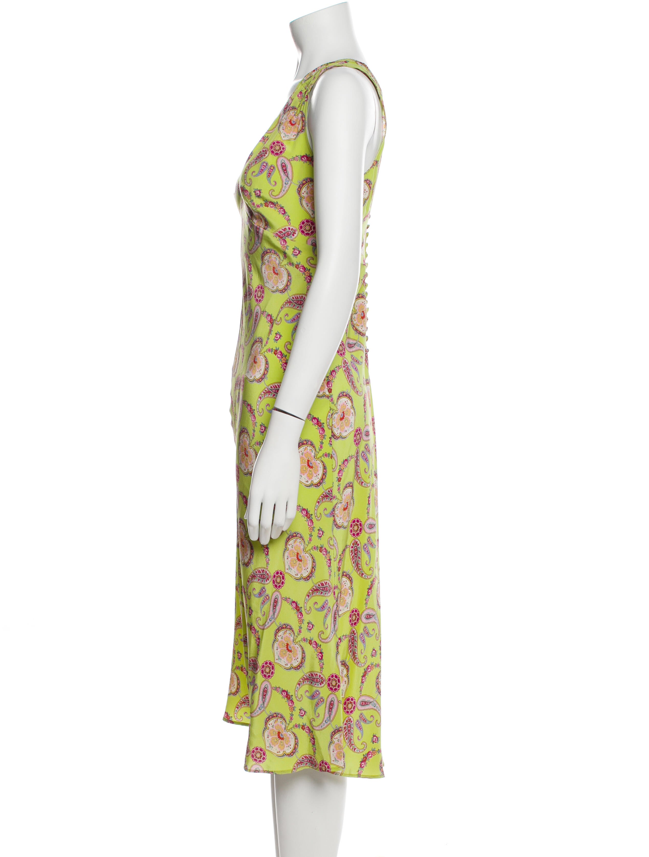 Etro Silk Midi Length Dress