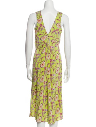 Etro Silk Midi Length Dress
