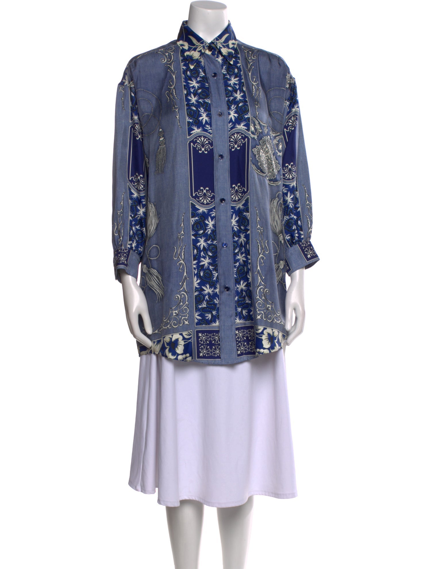 Etro Silk Printed Tunic