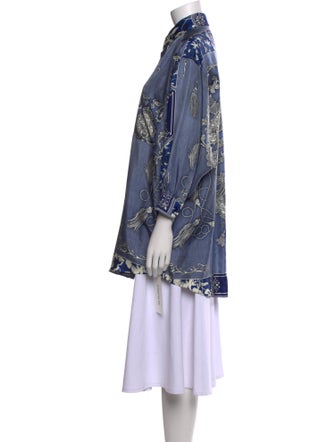 Etro Silk Printed Tunic