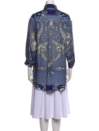 Etro Silk Printed Tunic
