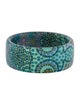 Etro Resin Printed Bangle Bracelet