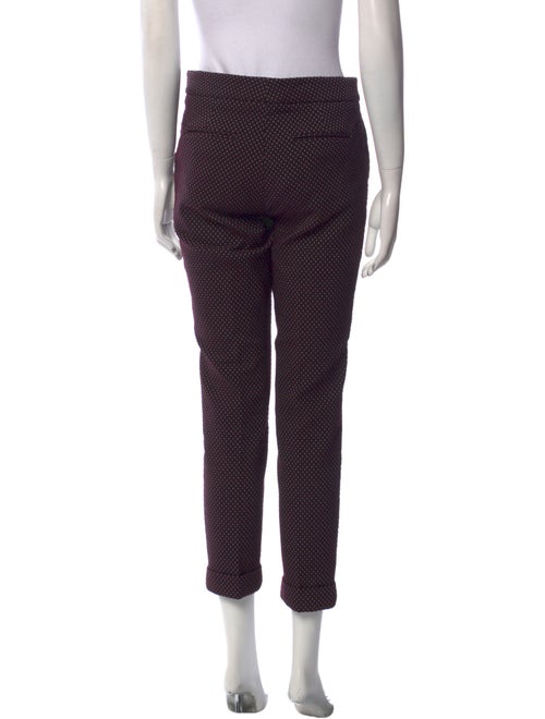 Etro Polka Dot Print Skinny Leg Pants