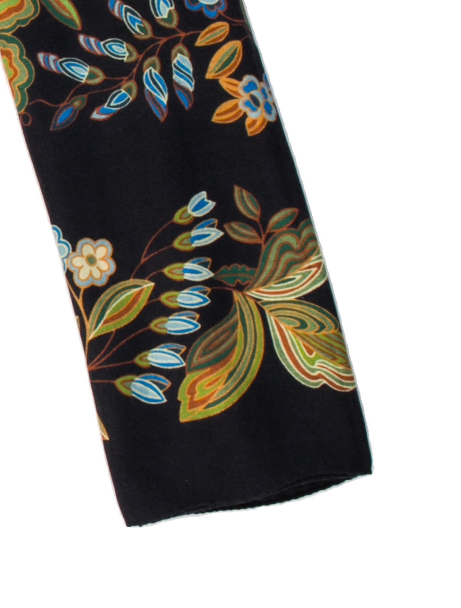 Etro Silk Floral Print Bandeau